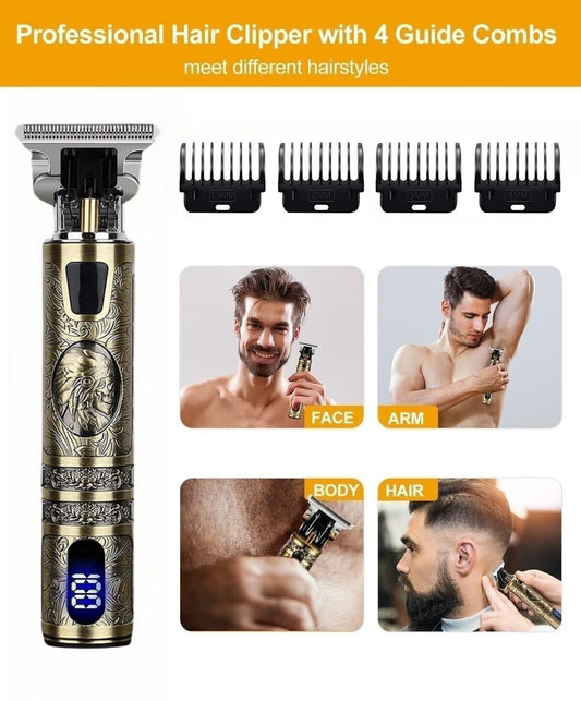 Professional Mens Hair Clippers Shaver Trimmers Machine Cordless Beard Electric
