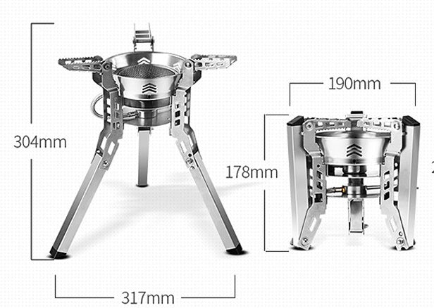 Fierce Stove Large Fierce Stove Head Large Power Group Windproof Stove Head