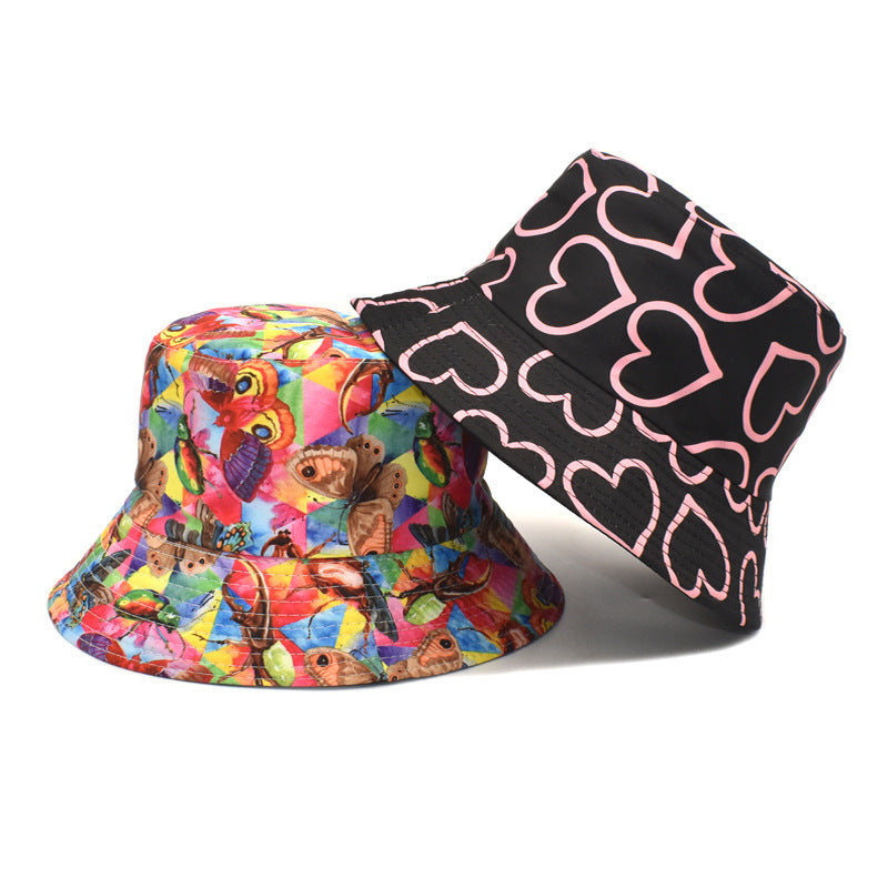Double-sided Sun Outdoor Bucket Korean Hat