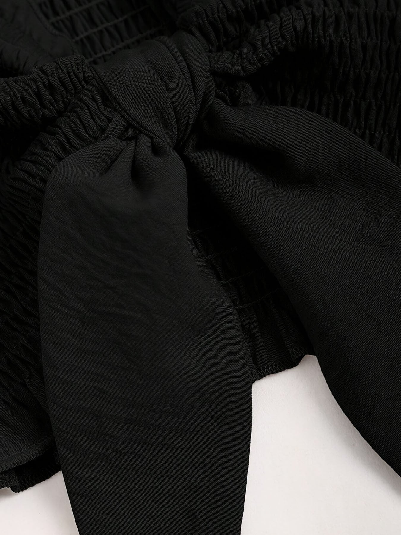 Ladies' Summer Elegant Resort Party Sleeveless Two-Piece Set Sexy Slim-Fit Stretch Wrap Top With Matching Shorts