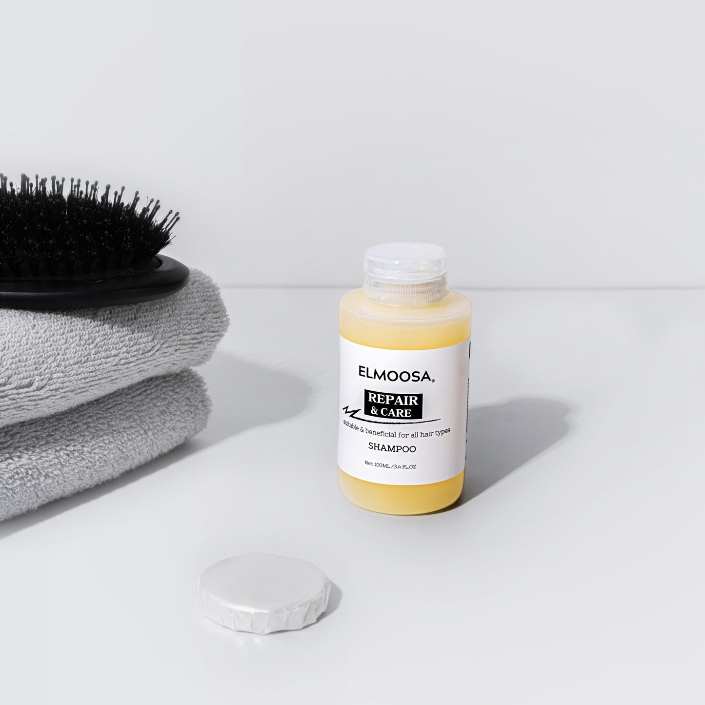 ELMOOSA Repair&Care Shampoo,100ml&300ml,Smooths And Shines Your Hair For All Hair Types Hair Care Cleanser Comfort