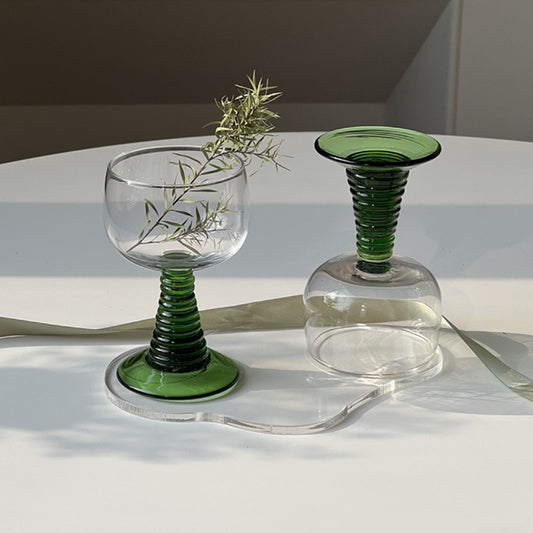 Middle Ancient Screw Rod Red Wine Cup