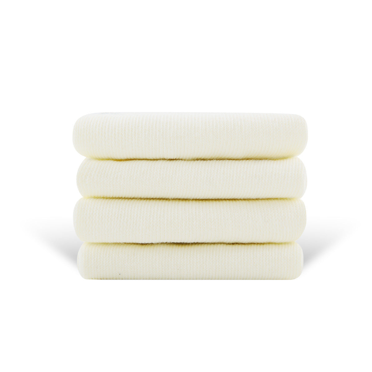 Solid Color High-elastic Mid-calf Boneless Macaron Colored Cotton Socks