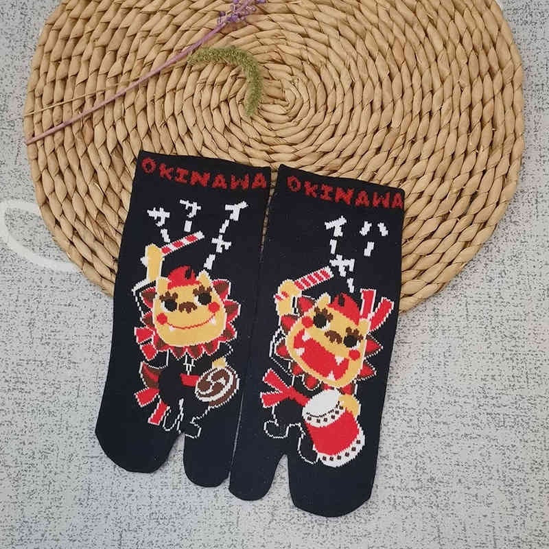 Two-toe Socks Split Toe Women's Cotton Socks