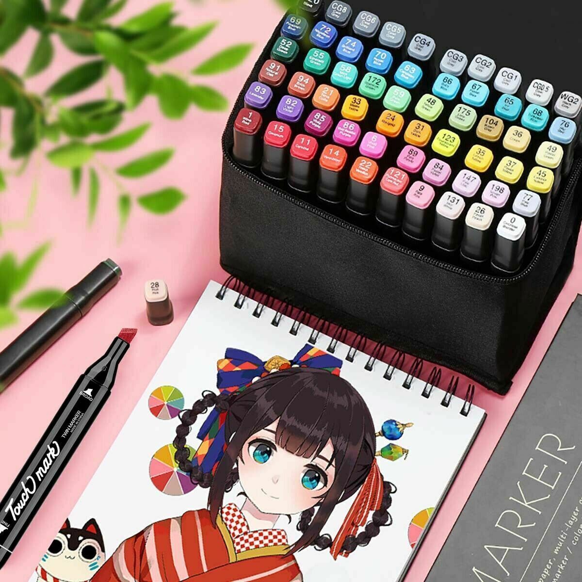 30 Color Acrylic Pens Marker Set Permanent Pen For DIY Graffiti Sketch Dual