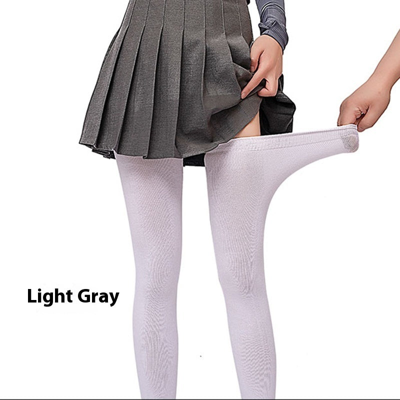 Autumn And Winter Plus Size Extended Cotton Over-the-knee Thigh Warm Socks
