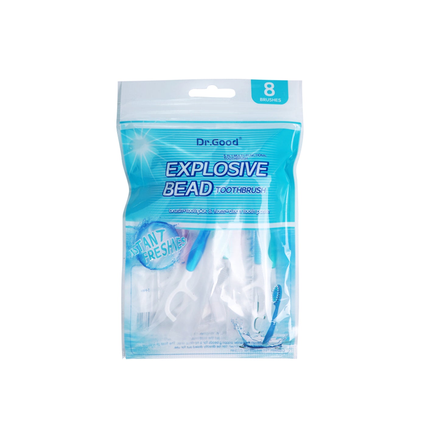 5-in-1 Mini Travel Toothbrush