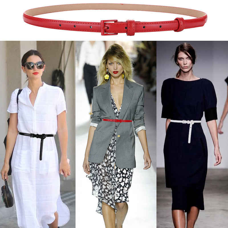 Simple All-match Fashion Decoration With Skirt Suit Pants Belt