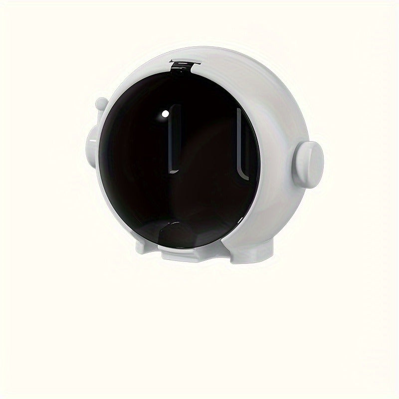 Astronaut Toothbrush Holder Bathroom Non-perforated Wall Upside-down Draining Couple Electric Toothbrush Storage Rack Bathroom Wall