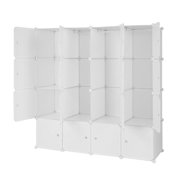 4-storey 16 Grid Cube Wardrobe