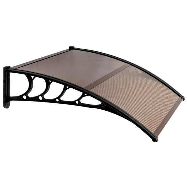 Brown Board Black Bracket Canopy100X96cm