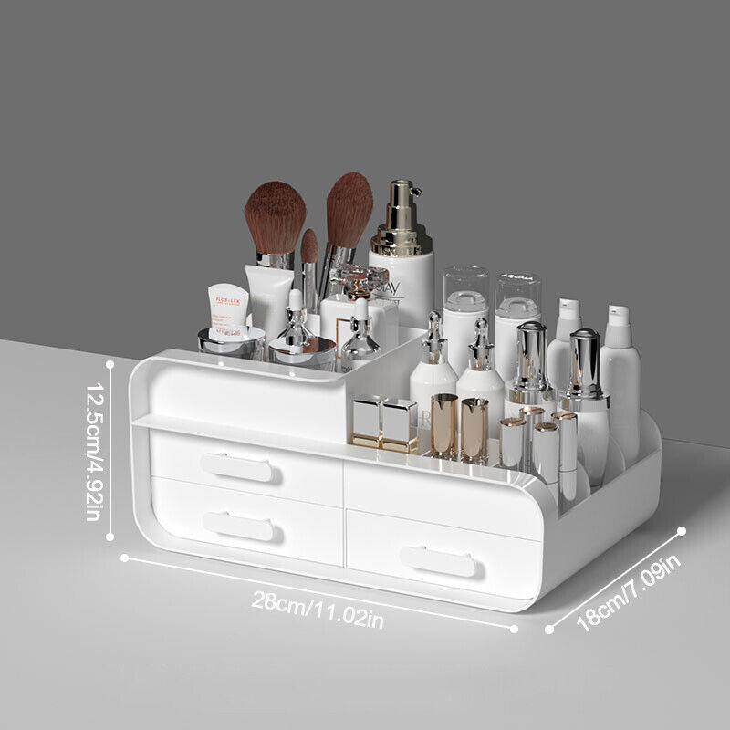 Makeup Cosmetic Dressing Table Large Make-Up Holder Tidy Storage Box