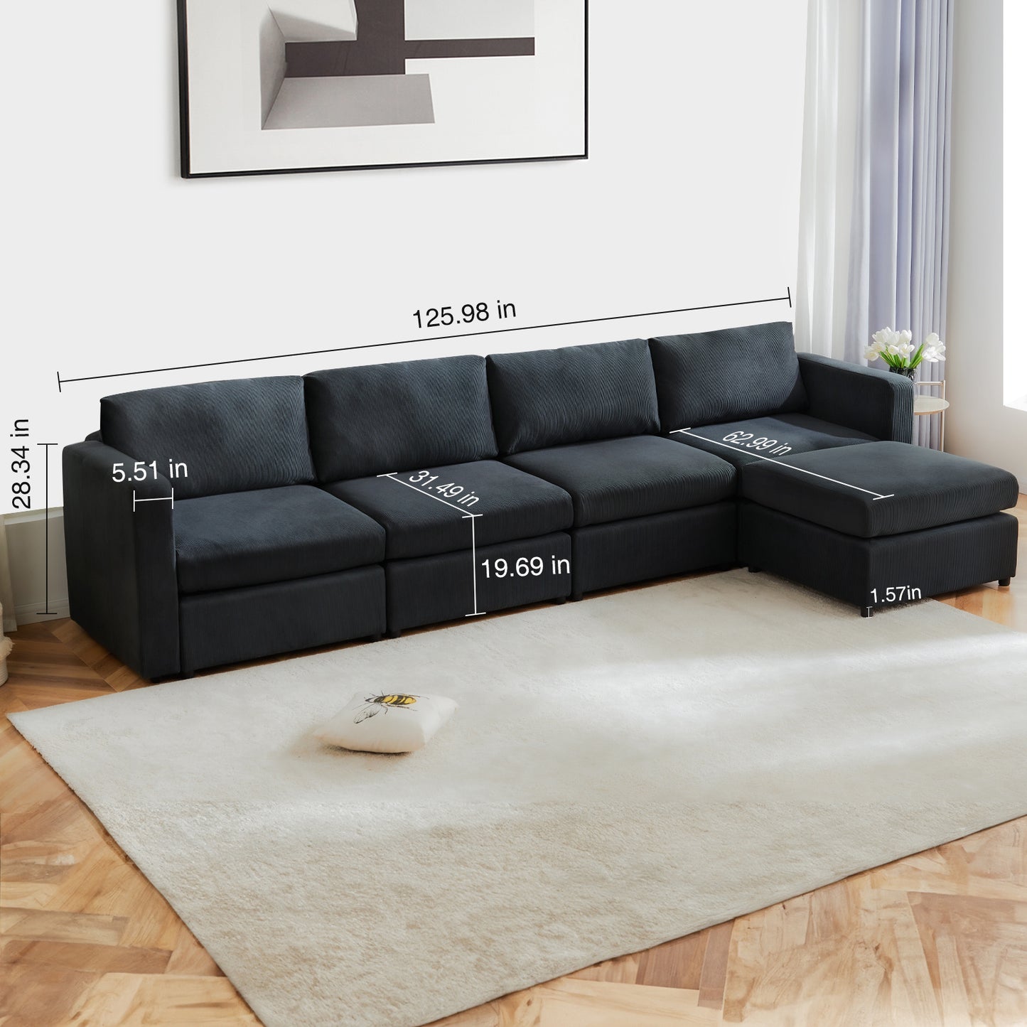 Convertible Sofa Bed