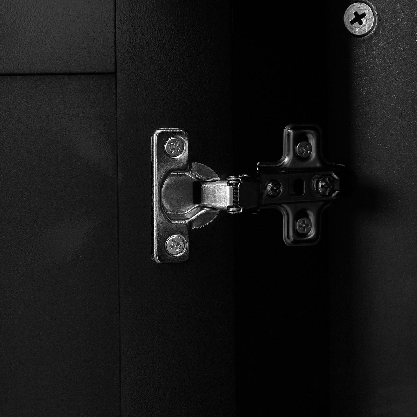 Black Triangular High Cabinet With 3 Drawers And Adjustable Shelves, Suitable For Bathroom, Kitchen Or Living Room, Prohibited Platform Temu