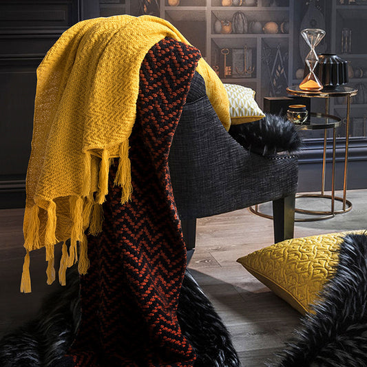 Fashionable And Personalized Knitting Blanket Household Blanket
