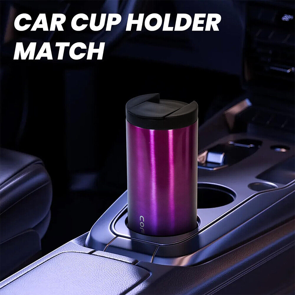 Thermal Travel Coffee Mug Cup Hot Warm Insulated Drinks Thermal Flask UK