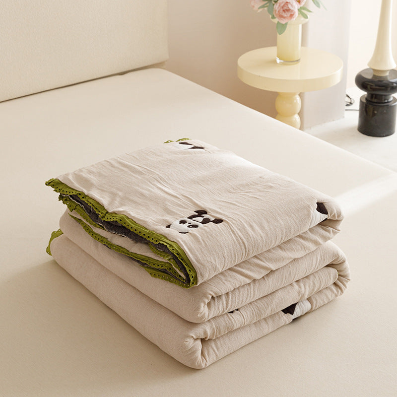 Cartoon Cloud Yarn Puff Quilt Double-layer Gauze Quilt