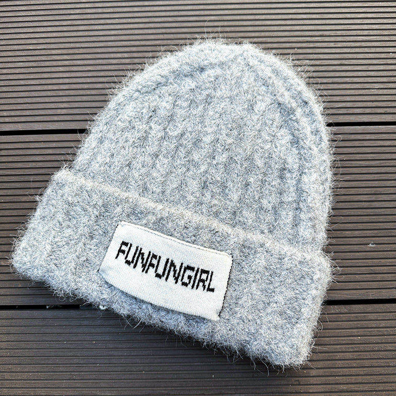 Simple All-matching Warm Sleeve Cap Windproof And Cold-resistant Ear Protection