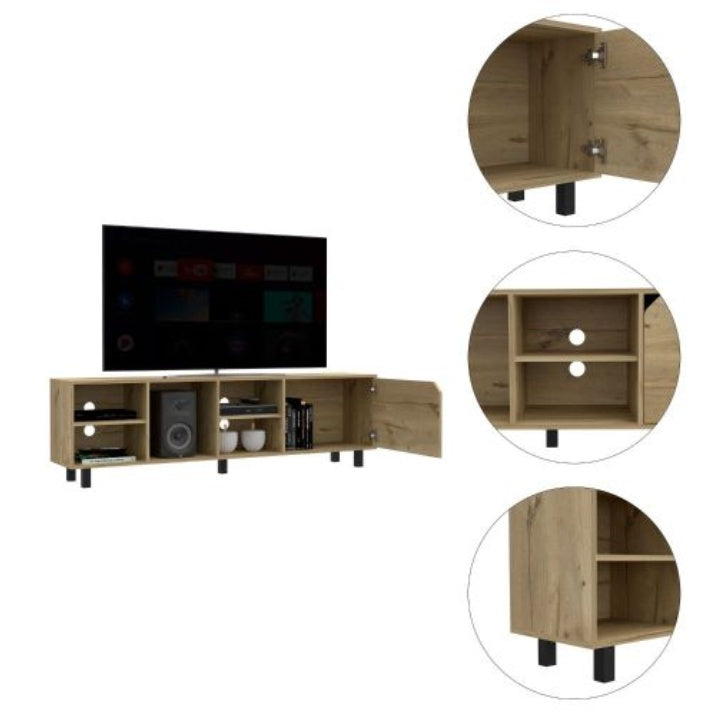 Four Light Oak TV Stands