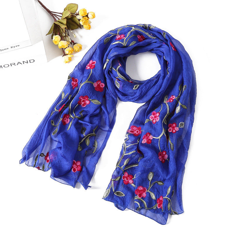 Ladies Silk Scarf Shawl