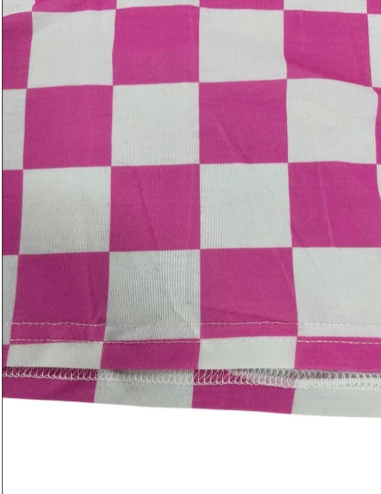 Women's Plaid Print Pocket Elastic Waist Straight Pants, Casual And Comfortable Trousers For Daily Wear, Women's Pants Womenswear Bottom Linen Pants Footwear Fit Baggy Loose