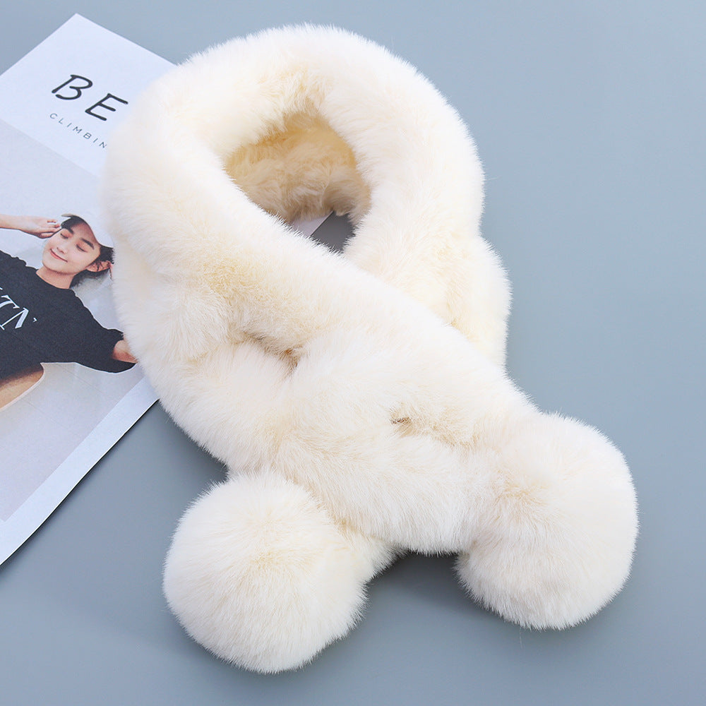 Double Sided Fur Eco-friendly Fur Scarf