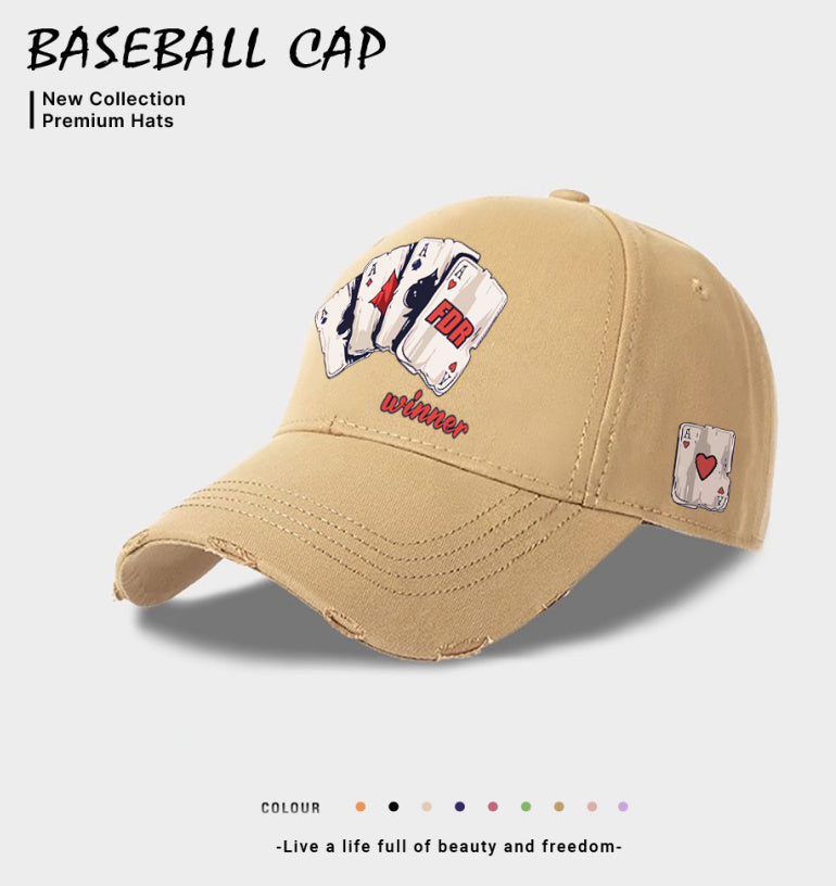 European And American Style Casual Baseball Cap For Women