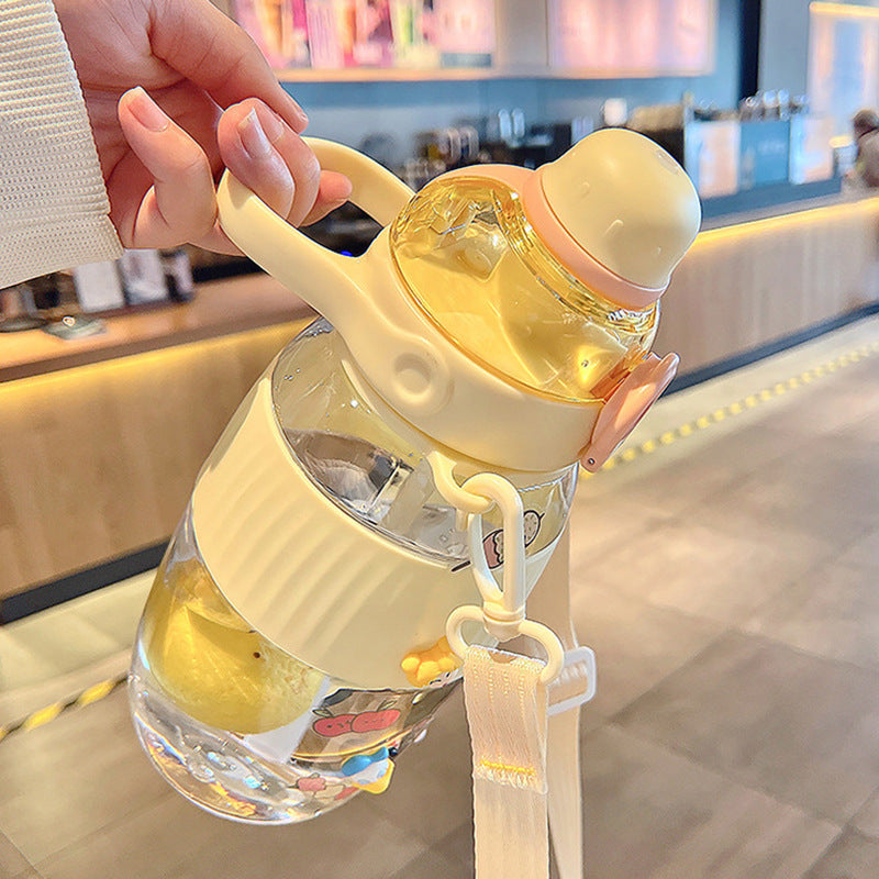 Large Capacity Sports Fitness Plastic Cup