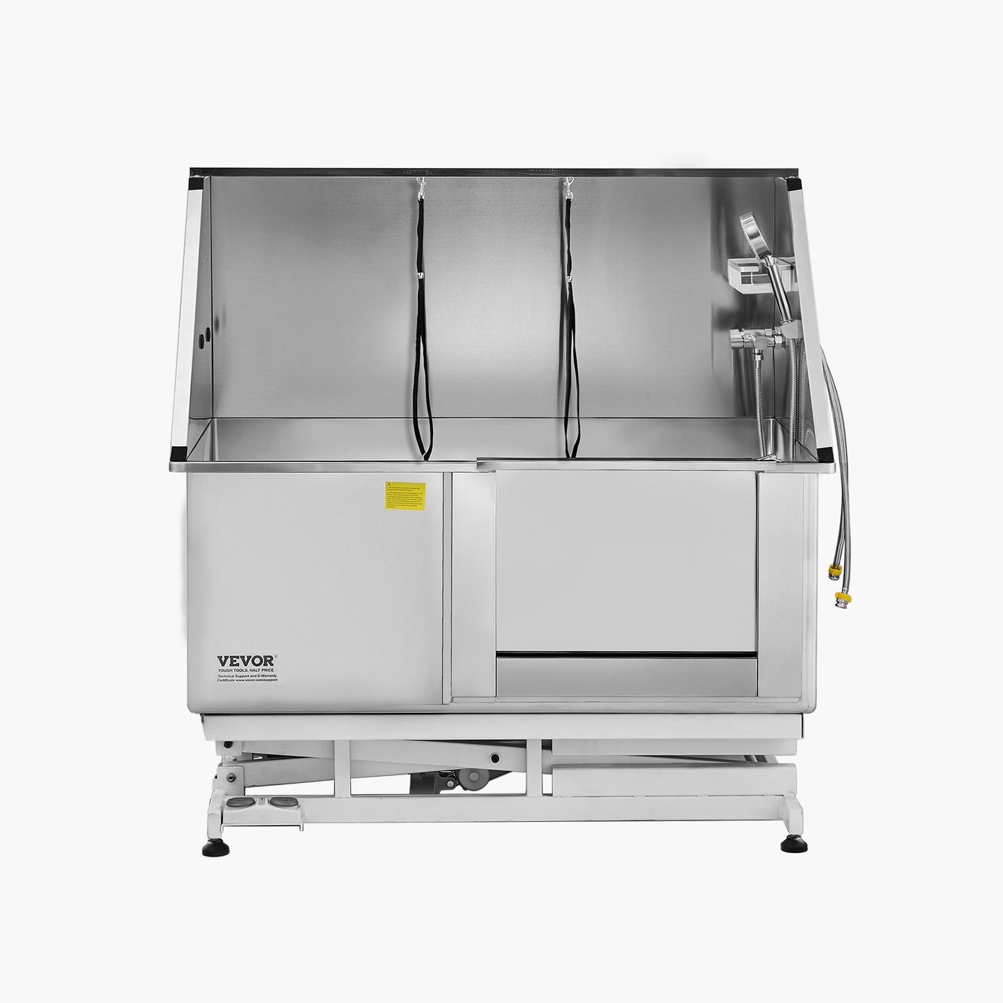 50 Inch Electric Dog Grooming Bath Tub Stainless Steel W Water Filter