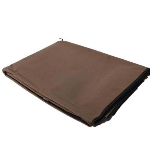 4-layer 10-panel Non-woven Wardrobe In Brown Color