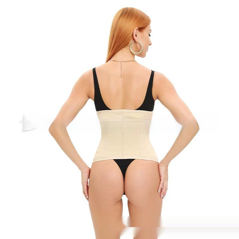 Breathable Sports Waist Shaping Belt Women's Tights