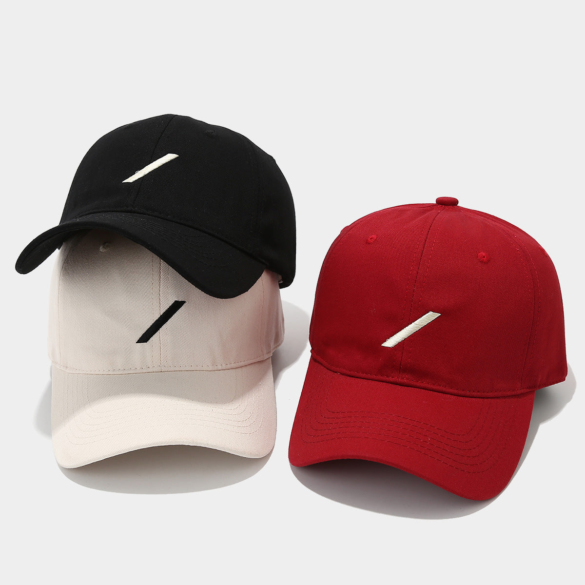 Early Spring Baseball Cap With Big Face And Small Curved Brim Soft Top