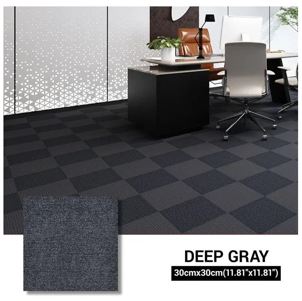 Self Adhesive Carpet Tiles Peel And Stick Floor Plank Mat Non-Slip