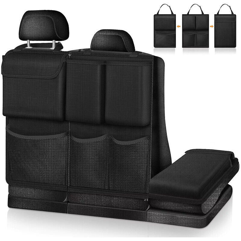 Large Car Boot Organiser Tidy Back Seat Storage Bag Hanging Pocket Accessories