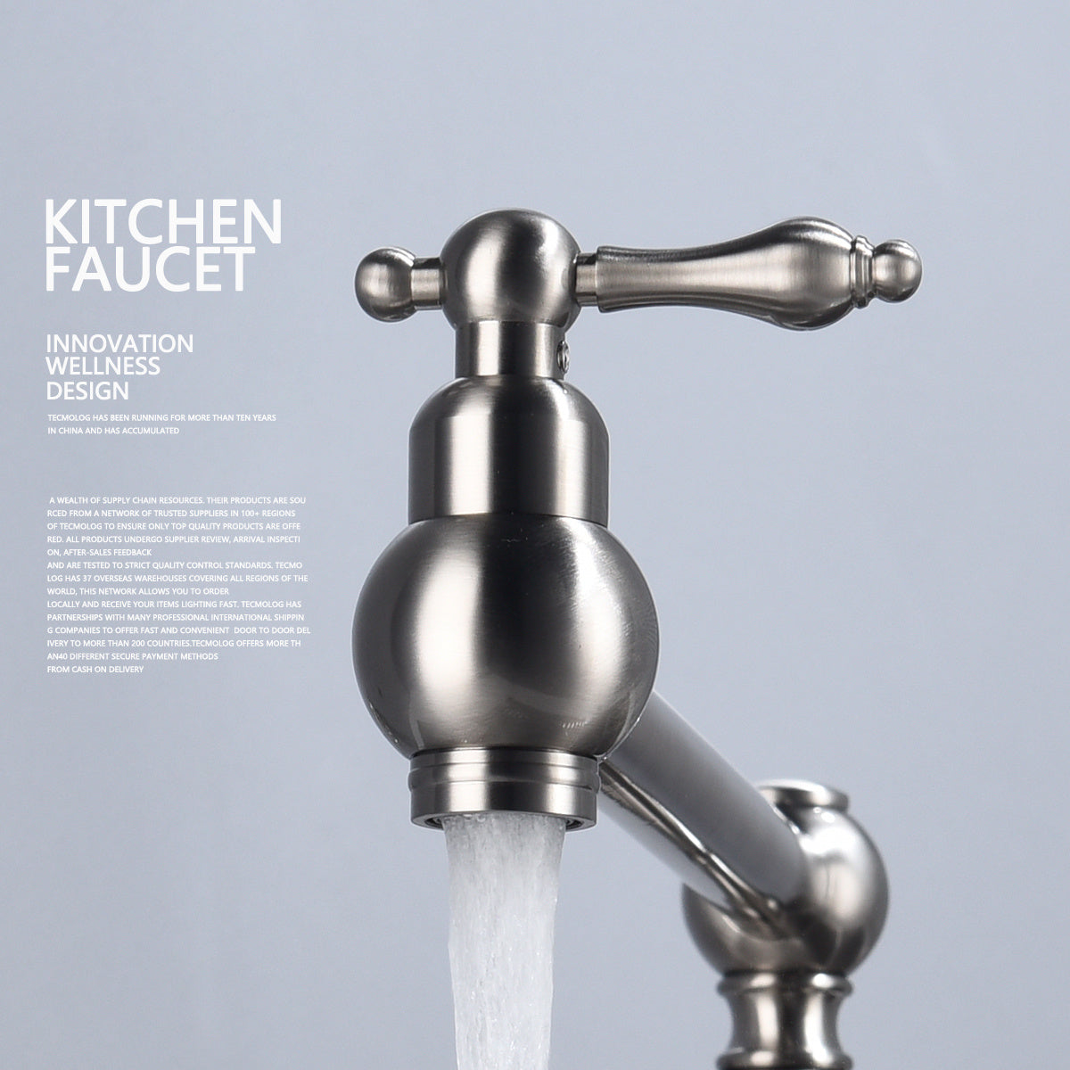 Wall-mounted Folding Faucet