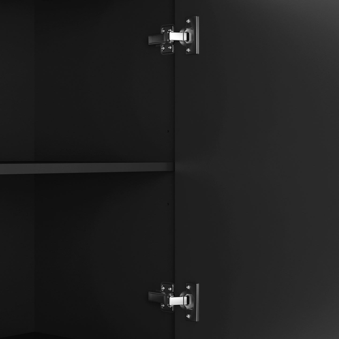 Sideboard Buffet Cabinet With Storage, Modern Kitchen Buffet Storage Cabinet With Drawer And Doors, Large Coffee Bar With Adjustable Shelves For Kitchen