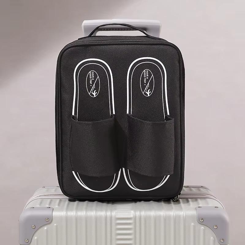 Wholesale Durable Portable Polyester Zipper Travel Shoe Storage Bag For Packaging