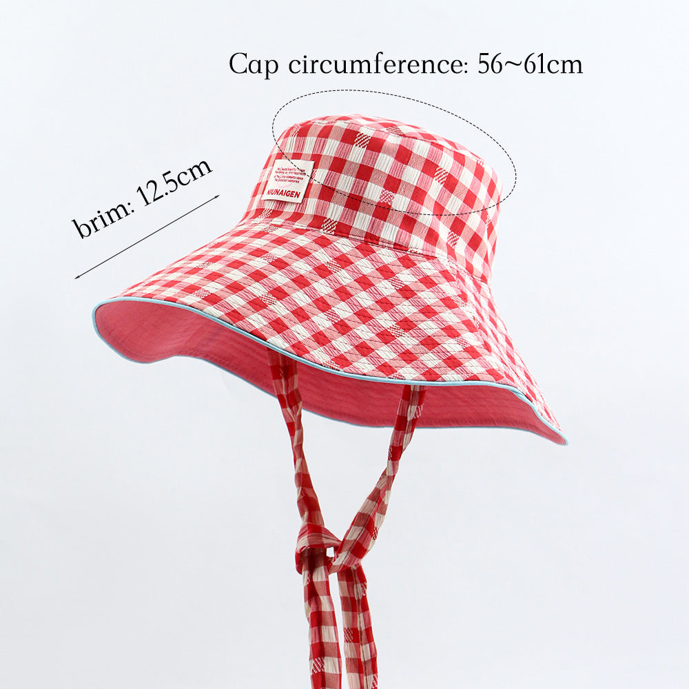Outdoor Women Foldable Sun-proof Basin Hat