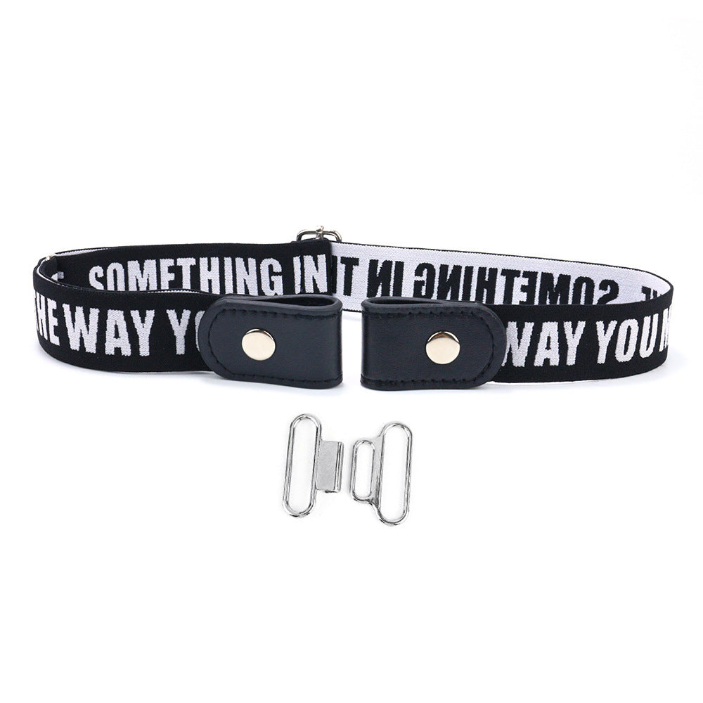 Personalized Stretch Elastic Band Women's Belt