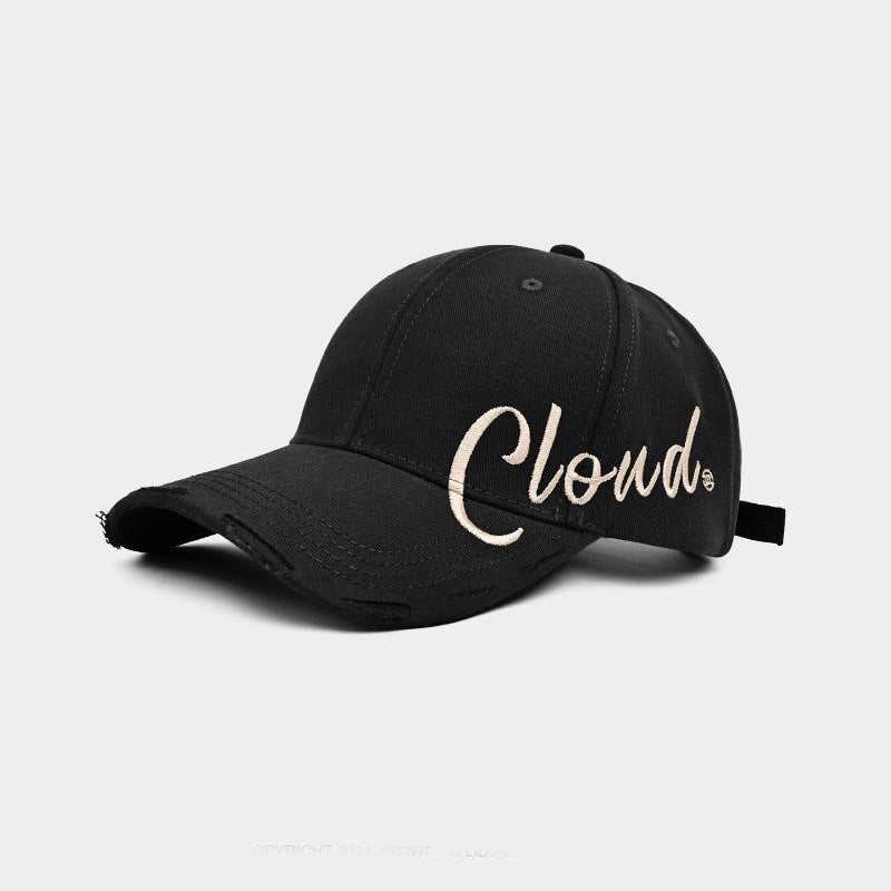 Letters On Side Embroidered Peaked Children's Sun-proof Baseball Cap
