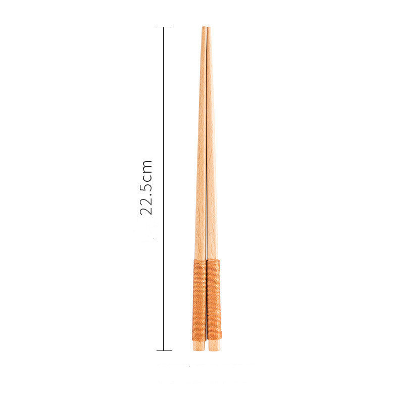 Japanese Style Pointed Mahogany Chopsticks