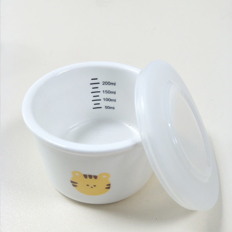 Baby Bear Print Multifunctional Food Complementary Bowl