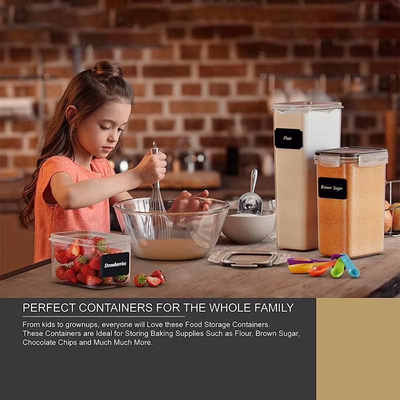 24 Piece Set Of Food Containers