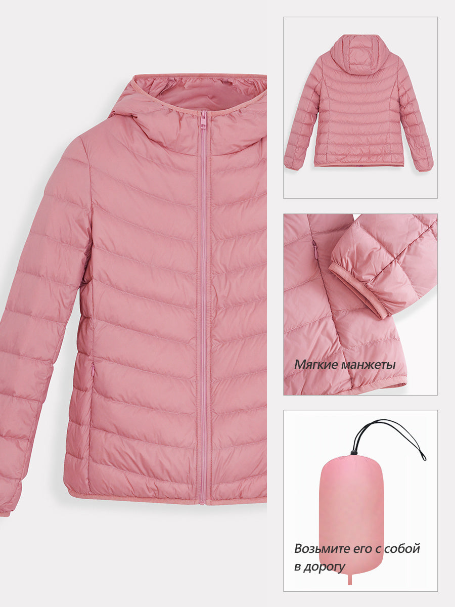 MAN Lightweight Down Hooded Packable Jacket No Free Shipping, Only Available At Official Warehouse Prices