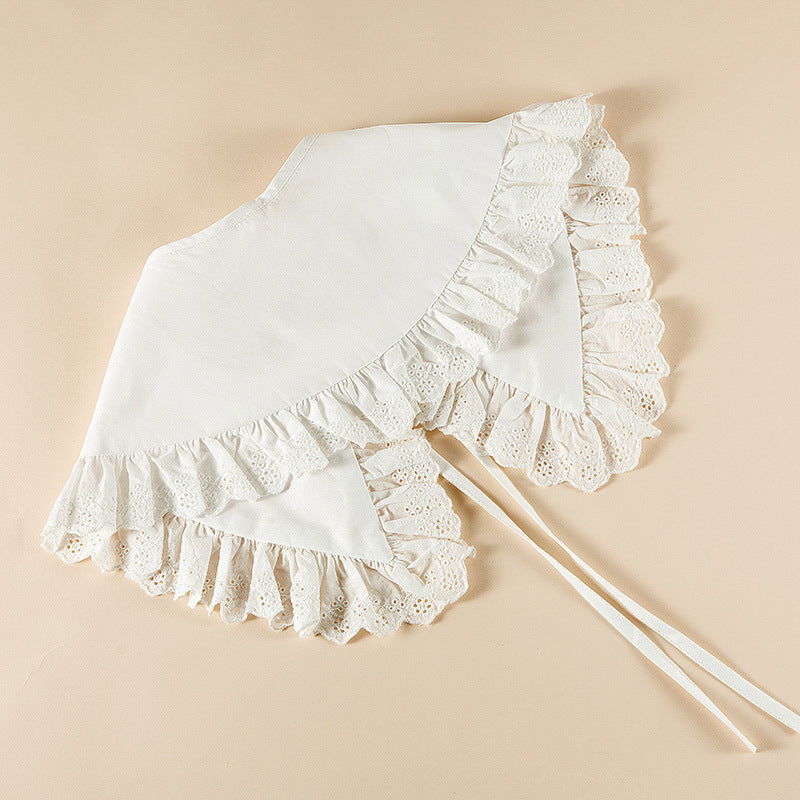 Fashion Cotton Embroidery Fake Collar Vintage Lace