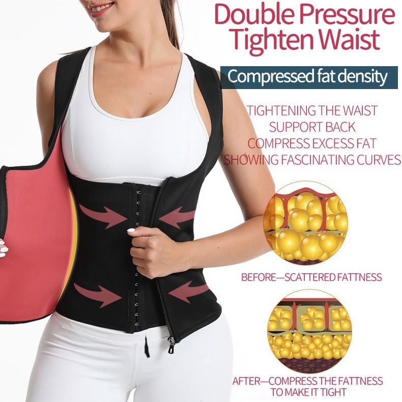 Body Shaping Skinny Corset Thickened Belt Waist Support Vest