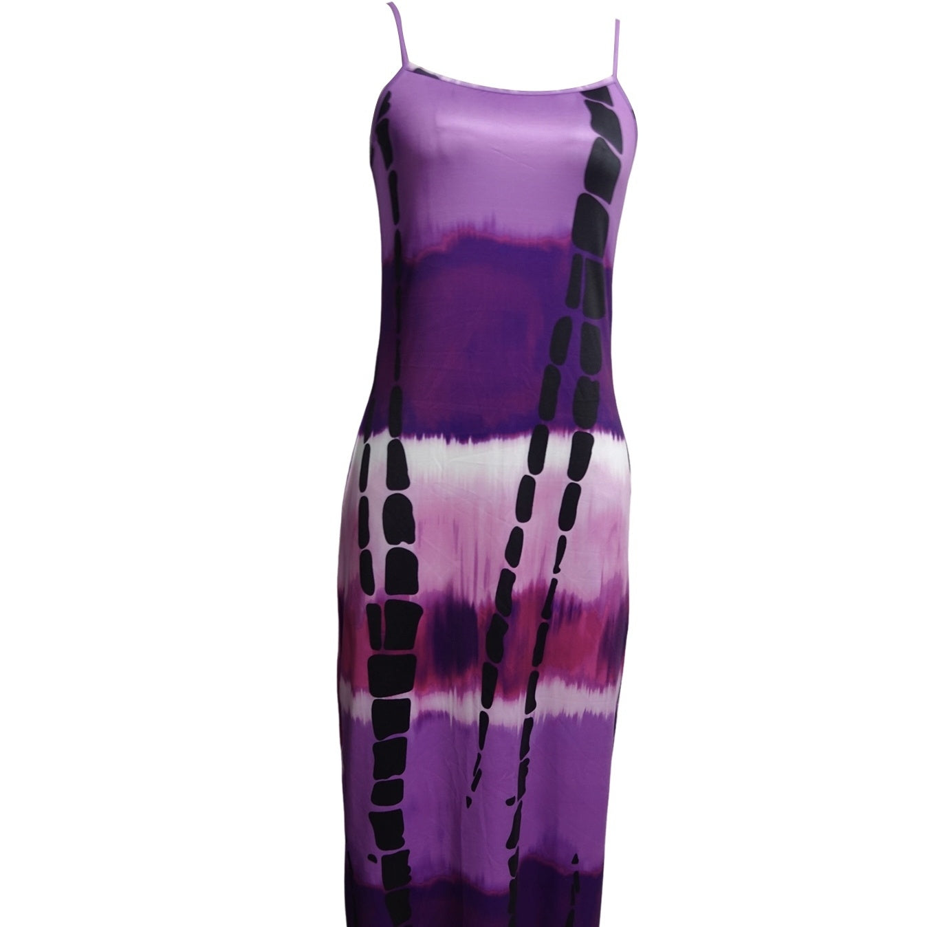 Ladies' New Summer Vacation Casual Style Gradient Purple Sexy Suspender Dress