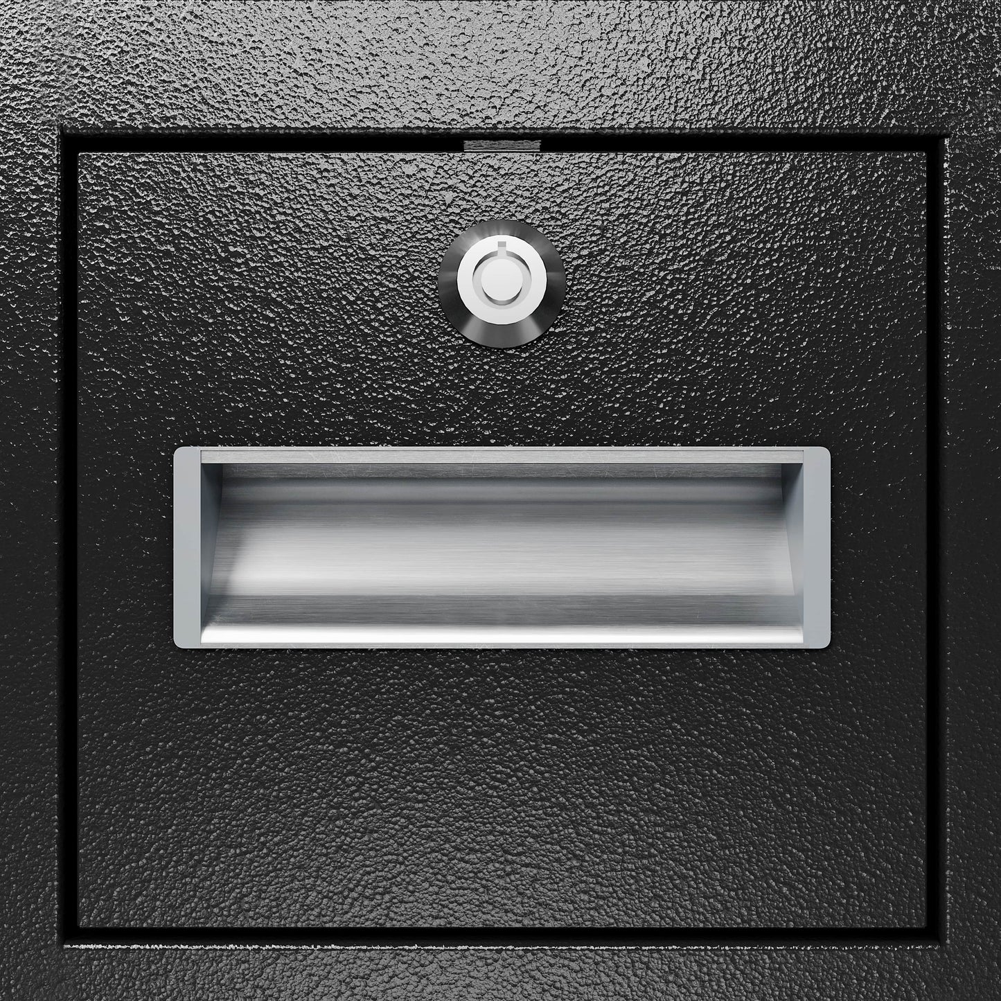 Steel Security Safe And Lock Box With Electronic Keypad - Secure Cash, Jewelry, ID Documents, Black,1.85 Cubic Feet