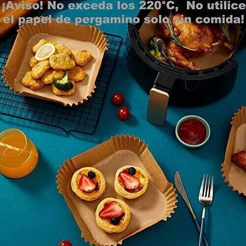 Baking Paper For Deep Fryer Hot Air Fryer Grill Oven Air Fryer Liners