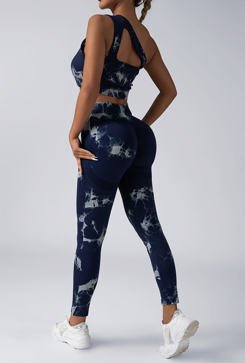 4pack Tie-dye Yoga Pants